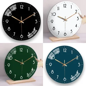 Đồng hồ treo tường kim trôi tráng gương