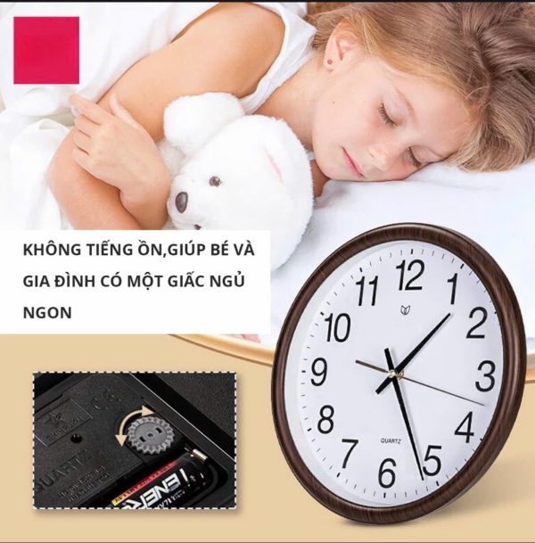 Đồng hồ treo tường đơn giản